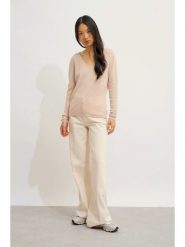 AUTHENTIC CASHMERE Kaszmirowy sweter "Galise" w kolorze jasnoróżowym rozmiar: S. Różowe swetry AUTHENTIC CASHMERE, s, bez wzorów, z kaszmiru, bez ramiączek. Za 326.99 zł.