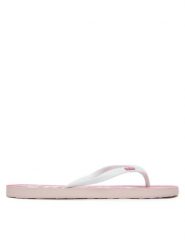 Roxy Japonki 839452A Biały. Białe klapki Roxy, bez wzorów, z syntetyku, bez obcasa. Za 55.99 zł.