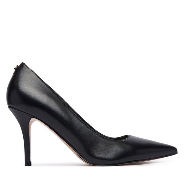 Szpilki Guess. Czarne szpilki Guess, z aplikacjami, bez obcasa, na szpilce, bez zapięcia. Za 674.99 zł.
