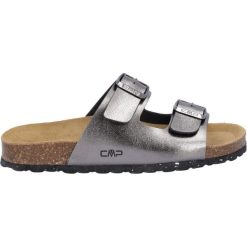 Klapki damskie CMP ECO THALITHA. Czarne klapki CMP, bez wzorów, bez obcasa. Za 179.99 zł.