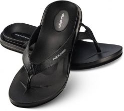 Klapki basenowe damskie Aqua Speed Solea. Czerwone klapki Aqua-Speed, bez wzorów, z materiału, bez obcasa. Za 61.90 zł.
