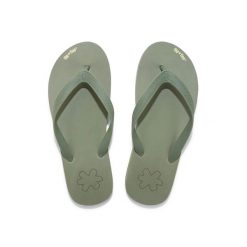 Japonki basenowe dla dorosłych Flip Flop Originals. Zielone klapki Flip Flop, bez wzorów, bez obcasa. Za 65.55 zł.