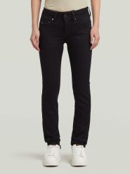 G-Star Dżinsy - Regular fit - w kolorze czarnym rozmiar: W27/L30. Czarne jeansy G-Star, l, z aplikacjami. Za 200.13 zł.