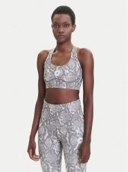 Adidas by Stella McCartney Biustonosz sportowy Power Impact JM6092 Beżowy Slim Fit. Brązowe koszulki sportowe adidas by Stella McCartney, bez wzorów, z syntetyku, bez ramiączek, na fitness i siłownię. Za 439.99 zł.