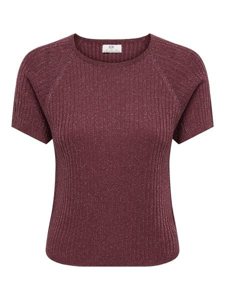 JDY Sweter "Bodilla" w kolorze bordowym rozmiar: XS. Czerwone swetry JDY, xs, bez wzorów, bez ramiączek. Za 90.95 zł.