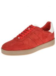 Cinque Skórzane sneakersy "Lucia" w kolorze czerwonym rozmiar: 39. Czerwone trampki Cinque, bez wzorów, bez zapięcia. Za 303.06 zł.