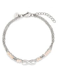 S.Oliver Bransoletka z elementami ozdobnymi rozmiar: onesize. Szare bransoletki S.Oliver, szklane. Za 86.99 zł.