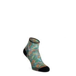 Skarpety rowerowe damskie Smartwool Bike Zero Cushion Jungle Music Print Ankle. Zielone skarpety Smartwool, bez wzorów. Za 83.99 zł.