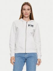 Helly Hansen Bluza W Hh Logo Full Zip Hoodie 2.0 34461 Biały Regular Fit. Białe bluzy Helly Hansen, xs, bez wzorów, z bawełny, bez kaptura. Za 249.99 zł.