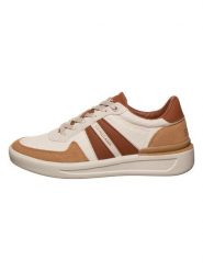 U.S. Polo Assn. Sneakersy w kolorze kremowo-jasnobrązowym rozmiar: 43. Brązowe trampki U.S. Polo Assn., bez wzorów, z materiału, bez zapięcia. Za 249.95 zł.