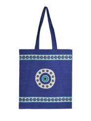 BLE Torebka w kolorze granatowym - 42 x 38 x 2 cm rozmiar: onesize. Niebieskie torby na ramię BLE, bez wzorów, z bawełny, na ramię, bez dodatków. Za 20.19 zł.