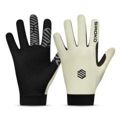 Rękawiczki rowerowe MTB Kolarstwo Siroko MTB Moab Matcha. Zielone rękawiczki SIROKO, bez wzorów, z materiału, sportowe. Za 84.00 zł.