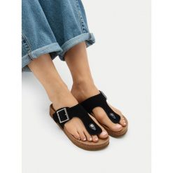 Japonki G-Star. Czarne klapki G-Star, bez wzorów, bez obcasa. Za 159.99 zł.