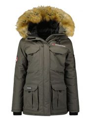 Geographical Norway Parka "Baliverne" w kolorze ciemnoszarym rozmiar: XXL. Szare parki Geographical Norway, xxl, bez kaptura. Za 197.63 zł.
