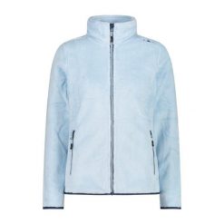 Bluza damska turystyczna CMP 38P1536. Niebieskie bluzy sportowe CMP, uniwersalny, bez wzorów, z materiału, bez kaptura. Za 164.99 zł.