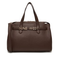 Torebka Nine West. Brązowe torebki klasyczne Nine West, bez wzorów, bez dodatków. Za 369.99 zł.