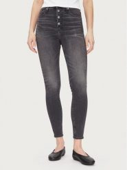 Calvin Klein Jeans Jeansy J20J225509 Czarny Super Skinny Fit. Czarne jeansy Calvin Klein Jeans, bez wzorów. Za 239.99 zł.