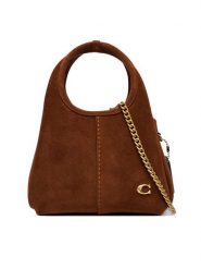 Coach Torebka Lana 19 CCY33 Brązowy. Brązowe torebki klasyczne Coach, bez wzorów, ze skóry, bez dodatków. Za 1,599.00 zł.