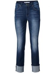 Heine Dżinsy - Slim fit - w kolorze granatowym rozmiar: 50. Niebieskie jeansy Heine, bez wzorów. Za 165.99 zł.