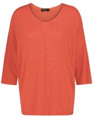 Sublevel Sweter w kolorze pomarańczowym rozmiar: M/L. Pomarańczowe swetry Sublevel, l, bez wzorów, bez ramiączek. Za 105.38 zł.