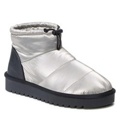 Botki Jenny Fairy. Szare botki Jenny Fairy, bez wzorów, bez obcasa, na płaskiej podeszwie, bez zapięcia. Za 69.99 zł.