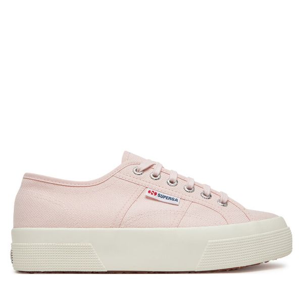 Tenisówki Superga. Czerwone trampki Superga, bez wzorów, bez zapięcia. Za 169.99 zł.