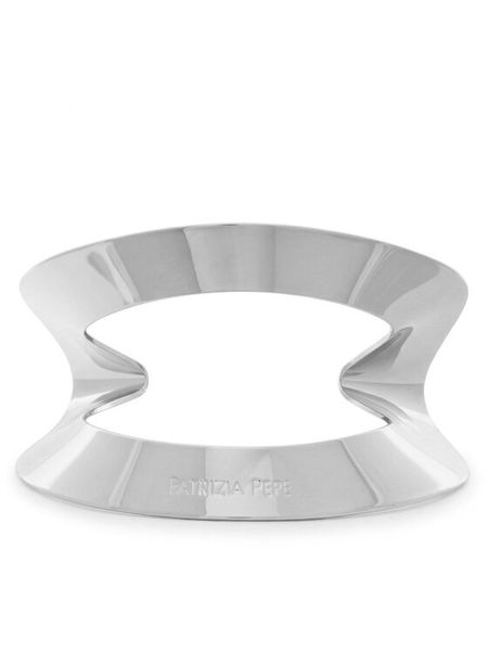 Patrizia Pepe Bransoletka 8J1373/M088-Z002 Srebrny. Szare bransoletki Patrizia Pepe, metalowe. Za 639.99 zł.