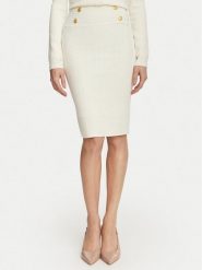 Marciano Guess Spódnica ołówkowa G6YD07 Z1013 Kremowy Slim Fit. Białe spódnice Marciano Guess, xs, z aplikacjami, z wiskozy, ołówkowe. Za 589.99 zł.