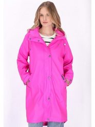 Schmuddelwedda Płaszcz przeciwdeszczowy w kolorze różowym rozmiar: XL. Różowe płaszcze Schmuddelwedda, xl, bez wzorów, bez kaptura. Za 217.99 zł.