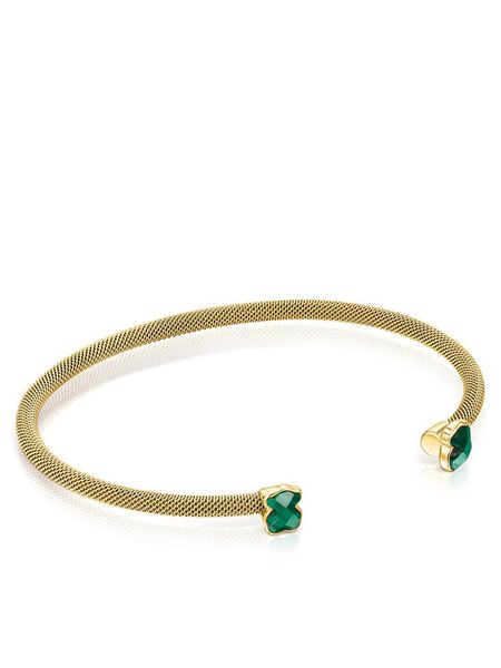 TOUS Bransoletka Mesh 1002820970 Złoty. Żółte bransoletki Tous, metalowe. Za 949.99 zł.