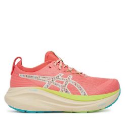 Buty do biegania Asics. Pomarańczowe obuwie sportowe Asics, bez zapięcia, do biegania. Za 649.99 zł.