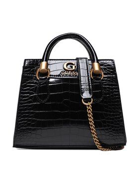 Torebka Guess. Czerwone listonoszki Guess, z aplikacjami, bez dodatków. Za 269.99 zł.