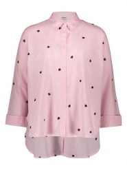 ONLY Koszula w kolorze jasnoróżowym rozmiar: L. Różowe koszule Only, l, bez wzorów, z bawełny, bez kołnierzyka, bez ramiączek. Za 104.99 zł.