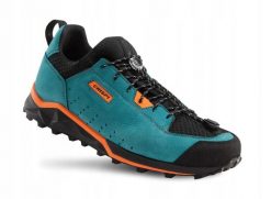 Buty trekkingowe Crispi Attiva. Niebieskie trekkingi Crispi, z materiału, trekkingowe. Za 1,200.00 zł.