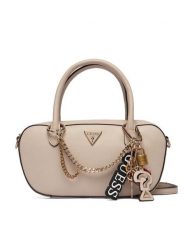 Guess Torebka Davina HWBG98 99050 Beżowy. Brązowe torebki klasyczne Guess, z aplikacjami, ze skóry, bez dodatków. Za 589.99 zł.