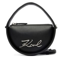 Torebka KARL LAGERFELD. Czarne torebki klasyczne KARL LAGERFELD, bez wzorów, bez dodatków. Za 849.99 zł.