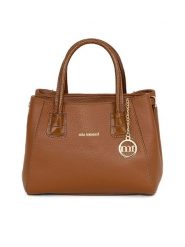 Mia Tomazzi Skórzana torebka "Conchetta" w kolorze jasnobrązowym - 28 x 11 x 15 cm rozmiar: onesize. Brązowe torby na ramię Mia Tomazzi, bez wzorów, z materiału, na ramię, bez dodatków. Za 344.45 zł.