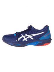 Asics Buty sportowe "Solution Speed FF 2" w kolorze granatowym rozmiar: 40,5. Niebieskie obuwie sportowe Asics, bez zapięcia, do biegania. Za 198.10 zł.