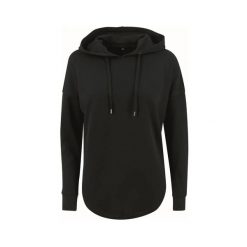 Damska bluza oversize z kapturem Build Your Brand. Czarne bluzy BUILD YOUR BRAND, xs, bez wzorów, z kapturem. Za 160.00 zł.