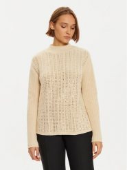 LOLA CASADEMUNT Sweter LF2411010 Écru Regular Fit. Swetry LOLA CASADEMUNT, xl, bez wzorów, z syntetyku, bez ramiączek. Za 319.99 zł.