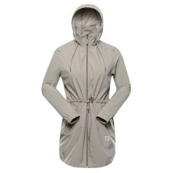 Kurtka damska miejska przeciwdeszczowa Alpine Pro Omona. Zielone kurtki sportowe Alpine Pro, bez wzorów, bez kaptura, trekkingowe. Za 549.00 zł.