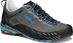 Buty trekkingowe Asolo Eldo Lth Szare Niebieskie Damskie. Niebieskie trekkingi Asolo, z gumy, trekkingowe. Za 772.40 zł.