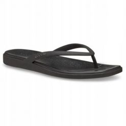 Japonki Dla Dorosłych Crocs Miami Flip. Brązowe klapki Crocs, bez wzorów, z materiału, bez obcasa. Za 169.99 zł.