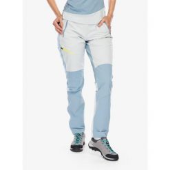 Spodnie turystyczne damskie Vaude Elope Pants. Niebieskie spodnie sportowe Vaude, l, bez wzorów, trekkingowe. Za 455.99 zł.
