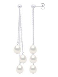 ATELIERS SAINT GERMAIN Złote kolczyki-wkrętki z perłami rozmiar: onesize. Białe kolczyki ATELIERS SAINT GERMAIN, z perłą, złote. Za 869.99 zł.