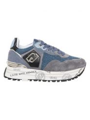 Liu Jo Skórzane sneakersy w kolorze niebieskim rozmiar: 38. Niebieskie trampki Liu Jo, bez wzorów, bez zapięcia. Za 404.10 zł.