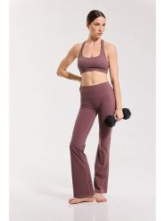 Onamaste Legginsy sportowe "Flair Stella" w kolorze fiołkowym rozmiar: L/XL. Różowe legginsy Onamaste, l, bez wzorów, z materiału, z podwyższonym stanem, outdoorowe. Za 130.99 zł.