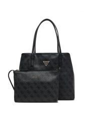 Guess Torebka Victtoria HWESG9 51428 Szary. Szare shopper Guess, z aplikacjami, ze skóry, bez dodatków. Za 679.99 zł.