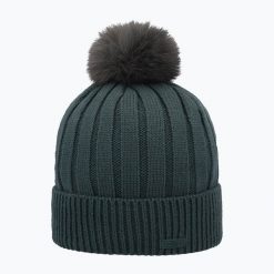 Czapka zimowa damska CMP 5505676 Knitted. Zielone czapki CMP, bez wzorów. Za 69.99 zł.