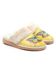 Goby Kapcie ze wzorem rozmiar: 37. Obuwie domowe Goby, bez wzorów, bez zapięcia. Za 130.99 zł.